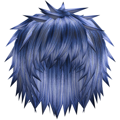 Blue Spiky Emo Vkei Anime Boy Hair Roblox item