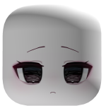 ♡ Spooky Blank Stare Anime Face