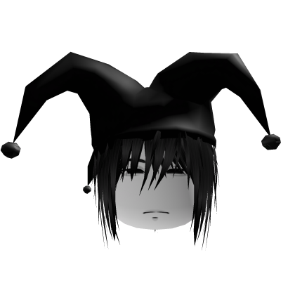 Vkei Jester Hat Black thumbnail