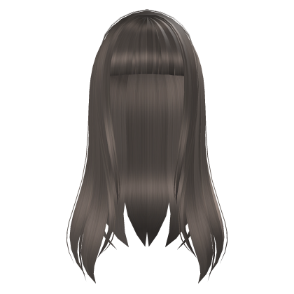 wispy long straight ash blonde moe hair  Roblox item