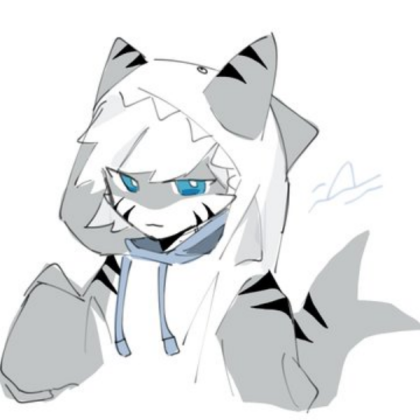 Shark in Hoodie Roblox decal
