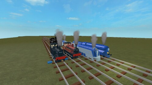 [ロイヤルブルー + 修正] トレインゲーム- トレインデモ