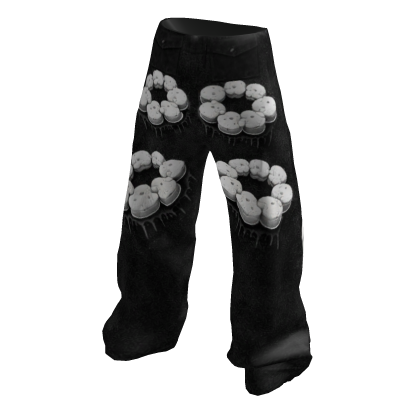 🔴✅Black Flipped pants🔴✅