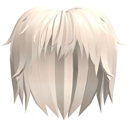 Light Blonde Cute Long Emo Boy Hair Roblox item