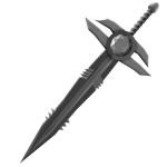 White Sapphire Gemstone Sword
