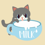 Team Milk cat