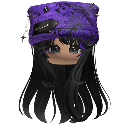 001 Y2K Punk Beanie Girl Hair