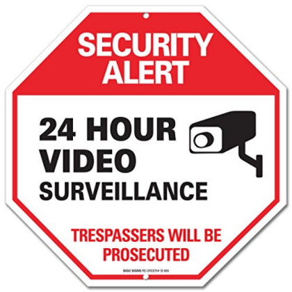 Security sign Roblox decal