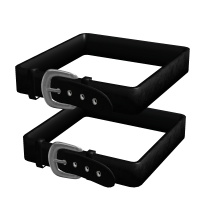 [3.0] Double Black Leg Belt Strap