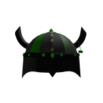 darkened battle helmet