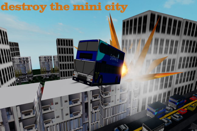 Destroy the mini city! screenshot 1