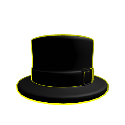Yellow Top Hat Roblox item