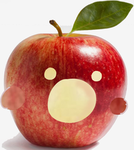 Very cool majestic sweet apples