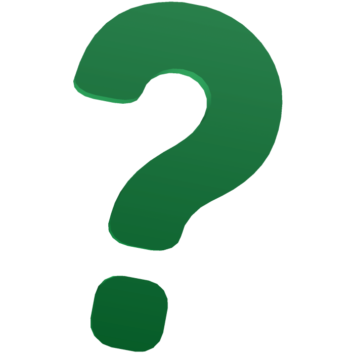 Green Question Mark