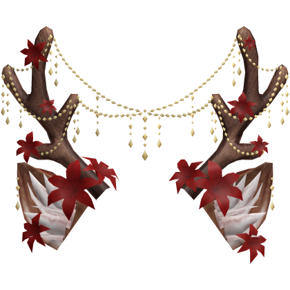 Ethereal Christmas Fairy Fawn Antlers w/ Jewels
