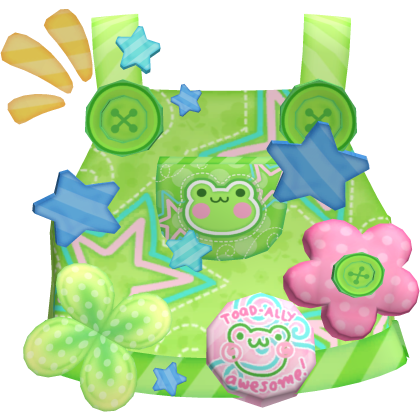 Cute Kawaii Clover Frog Overalls 1.0 ☘️🐸 Roblox item