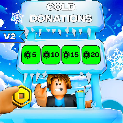 [🎄] Cold Donations V2 official Roblox game thumbnail