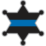 Blue Line Police We Protect and Serve