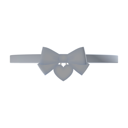 ꒰♡꒱ Doll bow choker in Baby Blue Roblox item