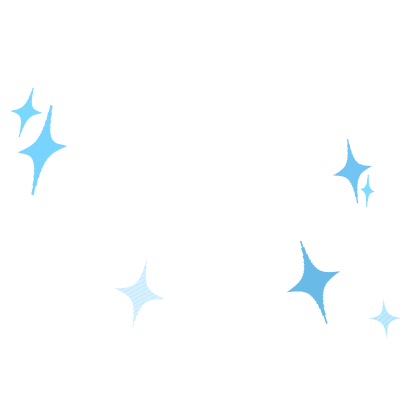 Animated Celebrity Bling Aura Blue