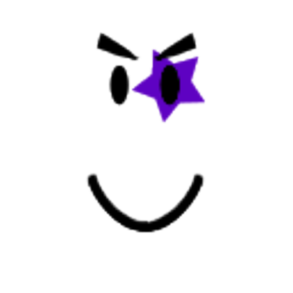 Purple Rockstar Smile Roblox decal