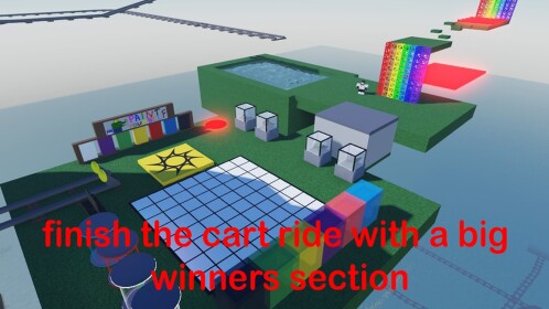 Cart ride into Shundayah's Wacky World