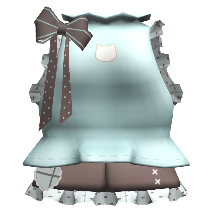 ♡ Mint Chocolate Polka Dot Dress Doll