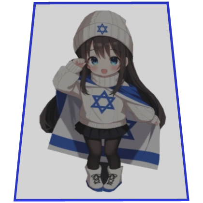 Jewish Anime Girl Cape Roblox item
