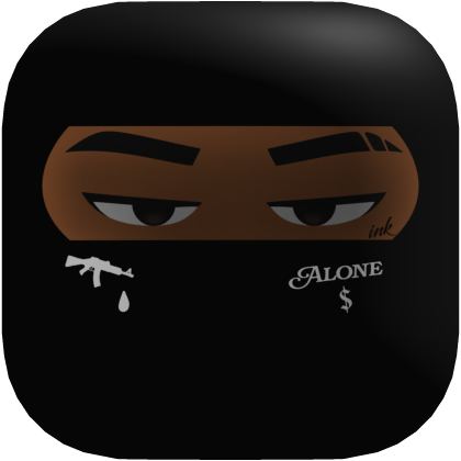 Chill Gangster Skimask Face Roblox item