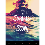 The summer is the best
