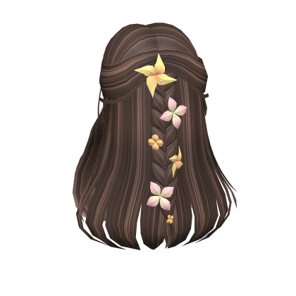 Sunwispia Half Up Braid (Bronde) Roblox item