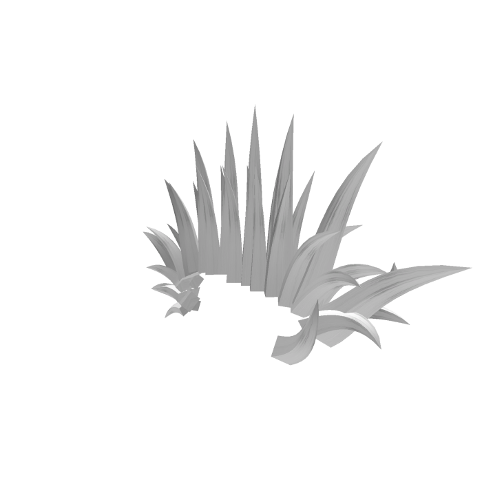 White Punk Mohawk w Horns