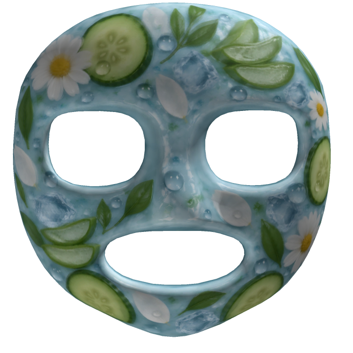 Icy Blue Botanical Spa Mask