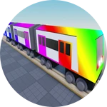 Multicolour train