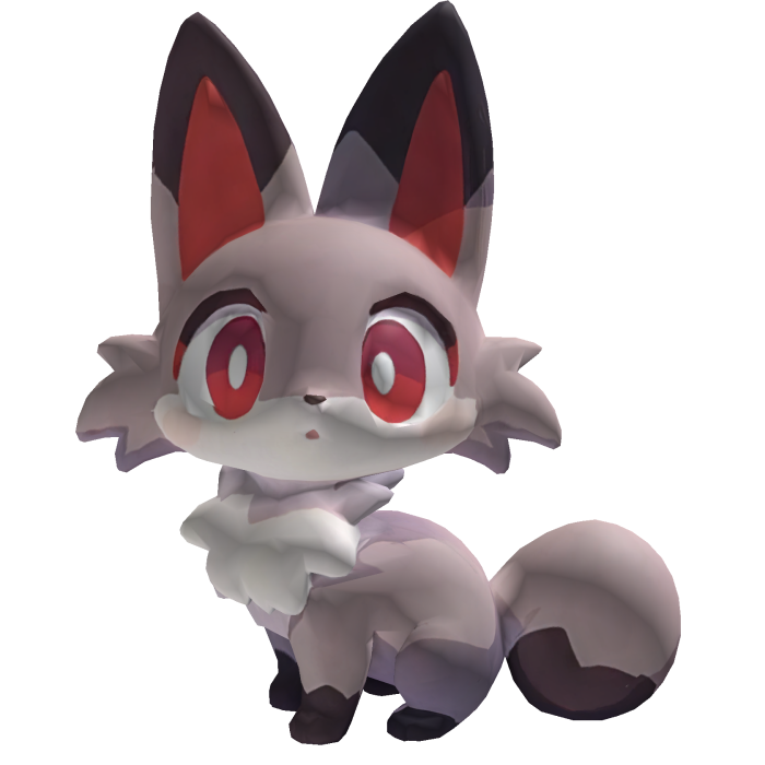 Kiki the Lilac Fox