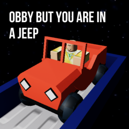 Obby but you are in a Jeep