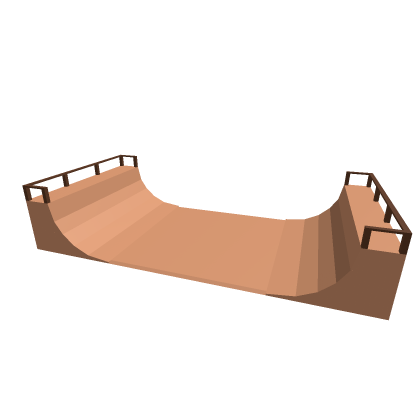 Skatepark piece #49:Half pipe