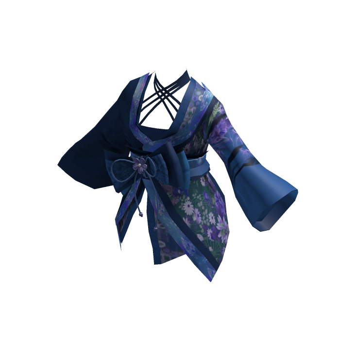 [fendudu]Raku Bu-upper(dark blue)