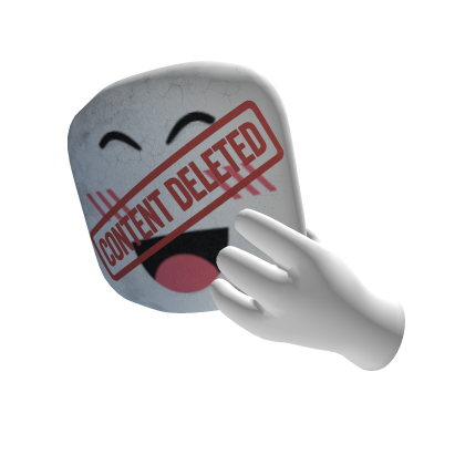 Deleted happy mask (man) Roblox item