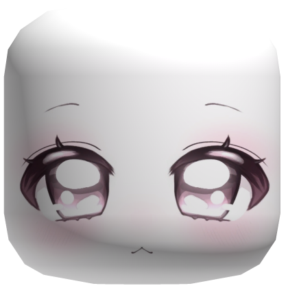 Soft Sad Blush Anime Face Roblox item
