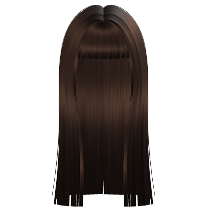 Long Straight Popular Trendy Hair In Brown 