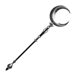 Silver Staff of the Crescent Eclipse