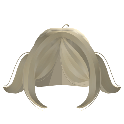kawaii moe baby pigtails in light blonde