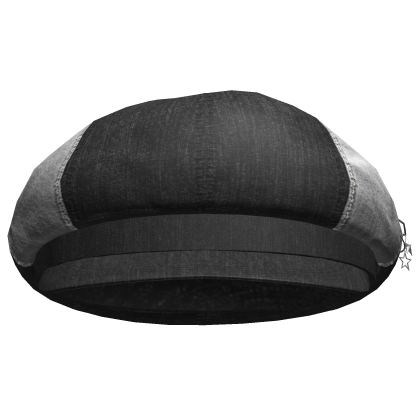 Simple Streetwear Newspaper Cap (Black&White)