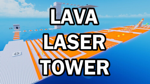 Lava Laser Tower 🔥