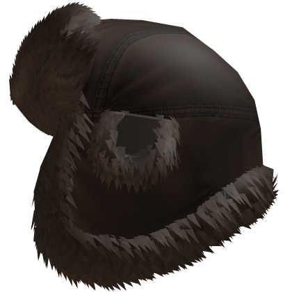 brown cute fluffy ushanka winter hat