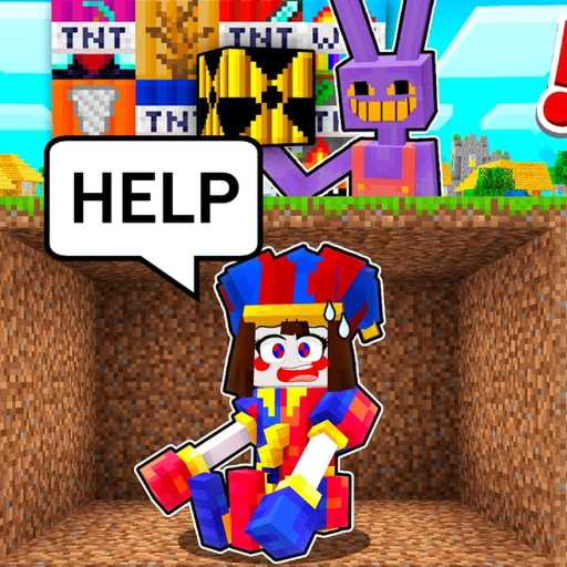 🍬 Pomni and Jax official Roblox game thumbnail