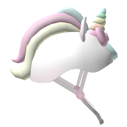 . ‿ ♡ kawaii rainbow unicorn bike helmet ! Roblox item