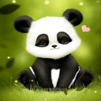 kawaii panda 1  Roblox decal
