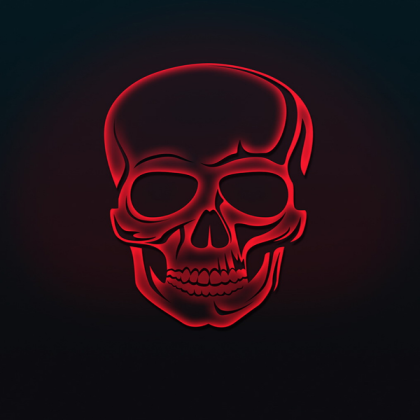 red skull Roblox decal